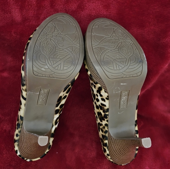 Kenneth Cole Reaction Leopard Print Women's Shoes-Size 9M - Picture 4 of 9